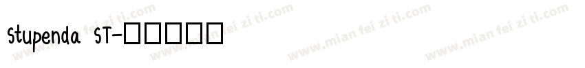 Stupenda ST字体转换